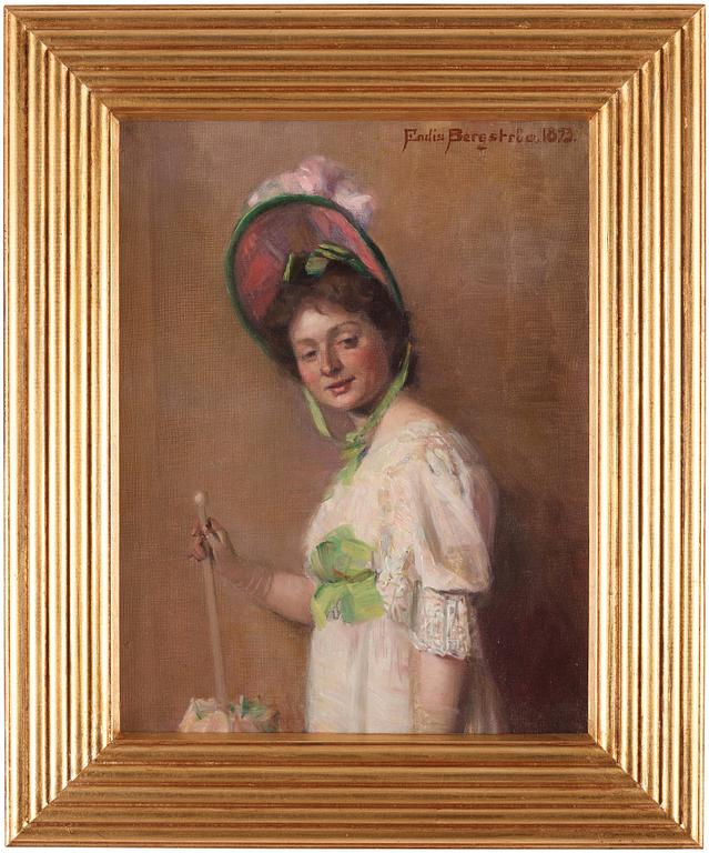 Endis Bergström, Young lady, Paris.