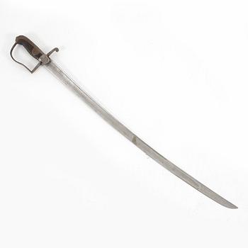 SABEL, för artilleriet, m/1831, Sverige.