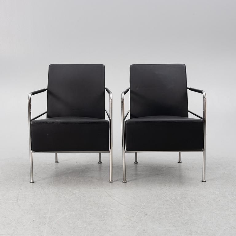 Gunilla Allard, armchairs, a pair, "Cinema", Lammhults.