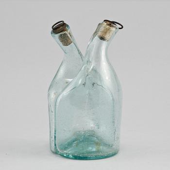 FLASKA, glas, Skansen glas, 1900-talets första del/mitt.