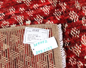 A Moroccan carpet, c. 247 x 173 cm.