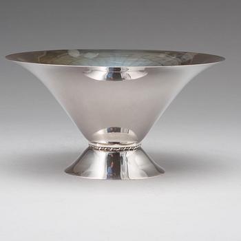 Wiwen Nilsson, skål, Lund 1929, silver.