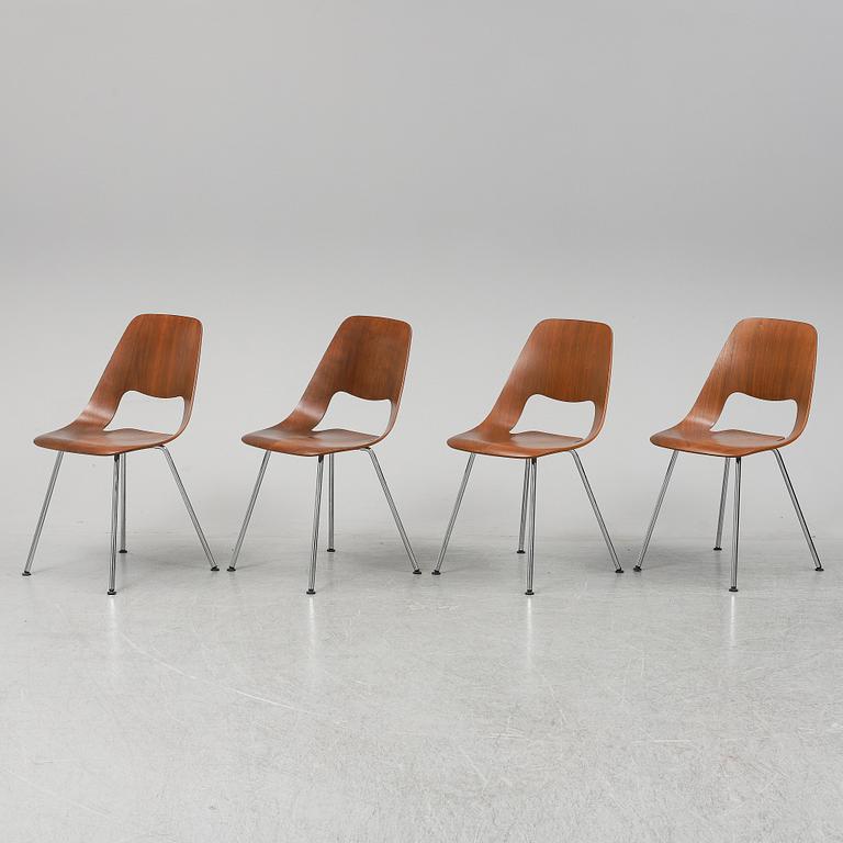 ALFREDO HÄBERLI, four 'Jill' chairs, Vitra, 2012.