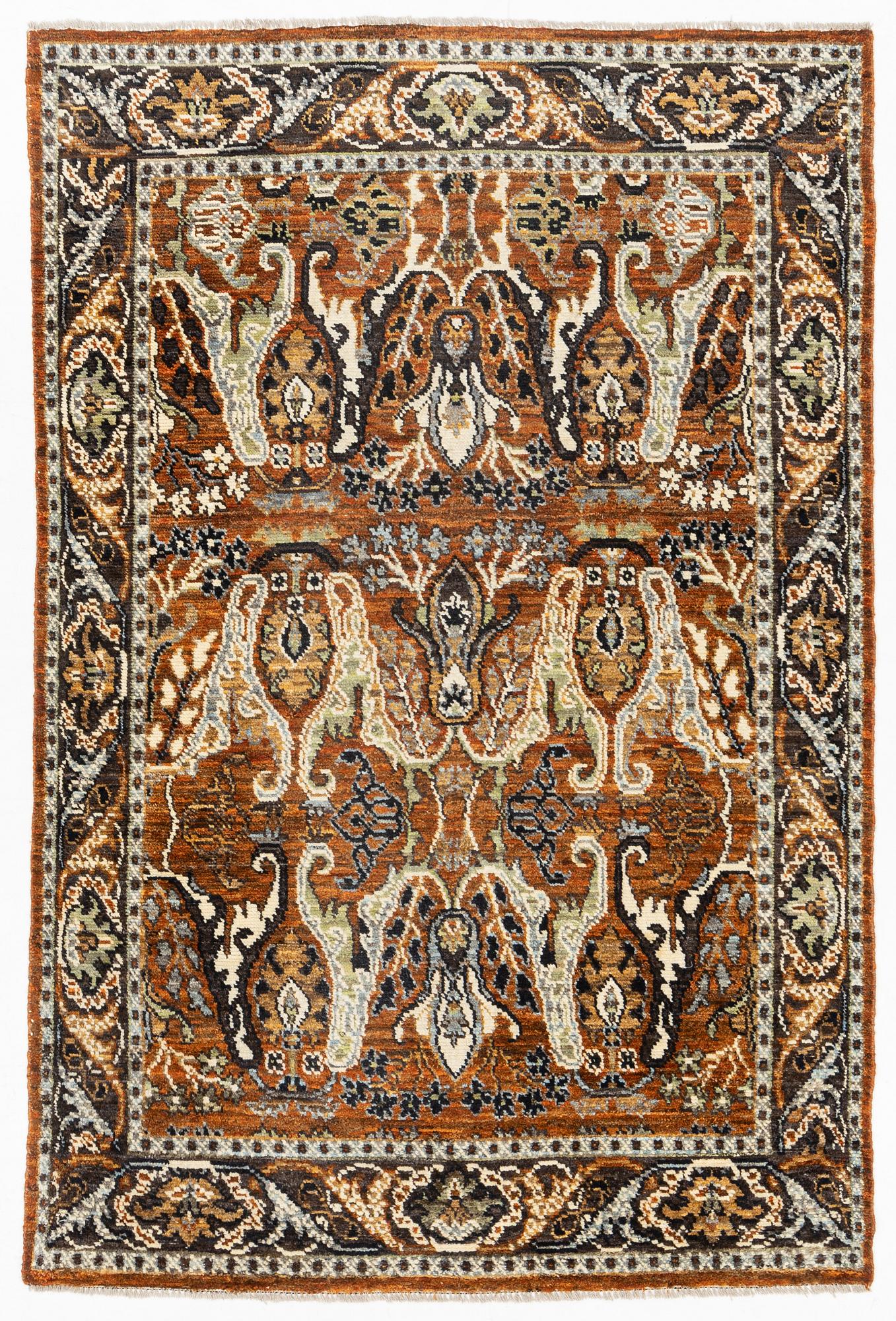 A carpet, Gabbeh, Morocco, ca 252 x 169 cm.