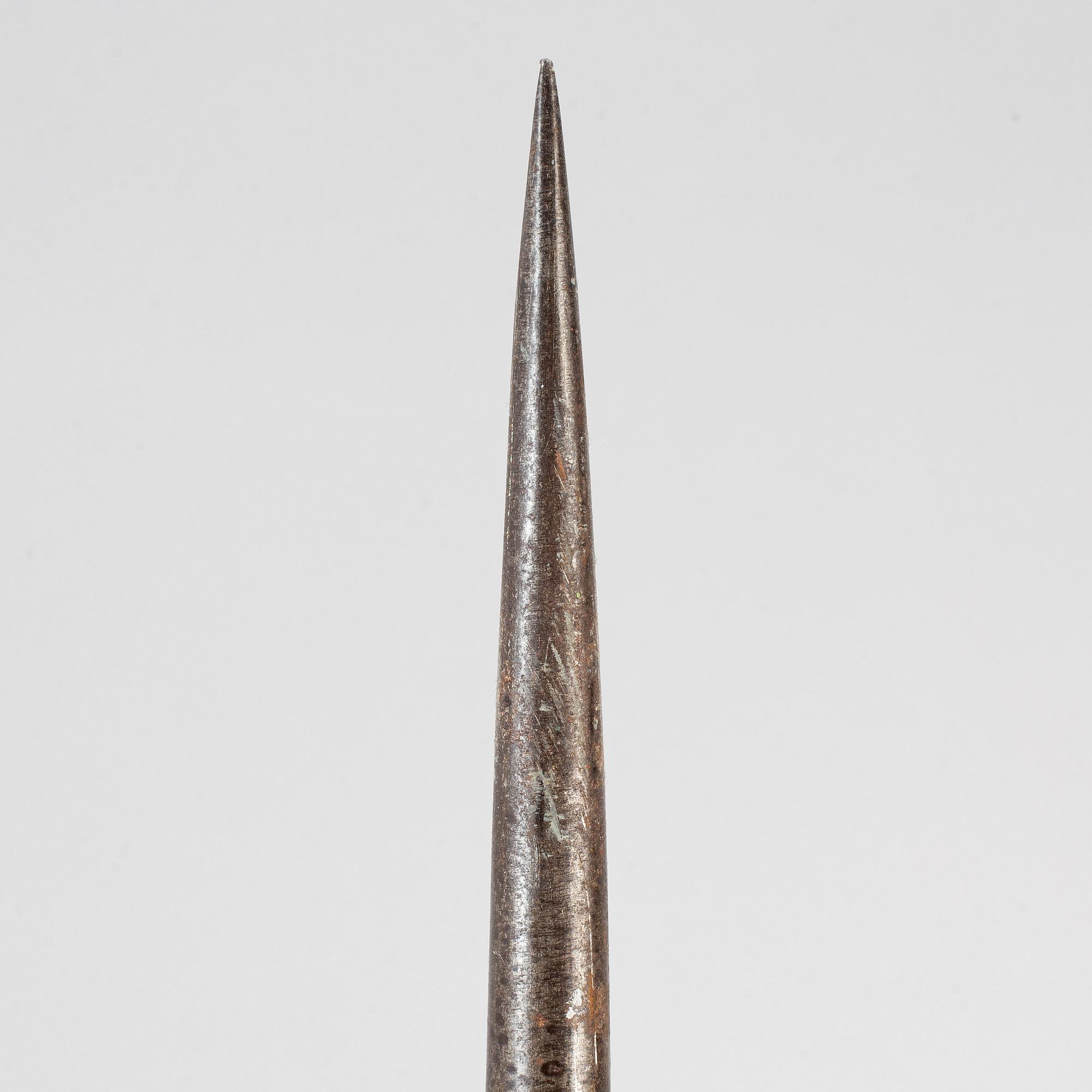 An iron marline spike, Brades Co, 19the/20th Century.