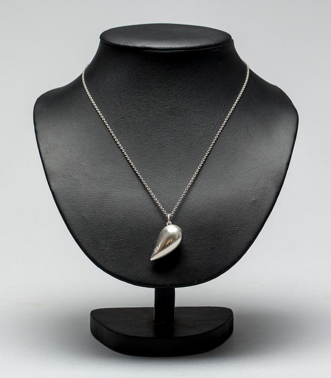 HALSSMYCKE MED LÄNK, sterlingsilver, Georg Jensen, Danmark 2007. Vikt 10 gram.