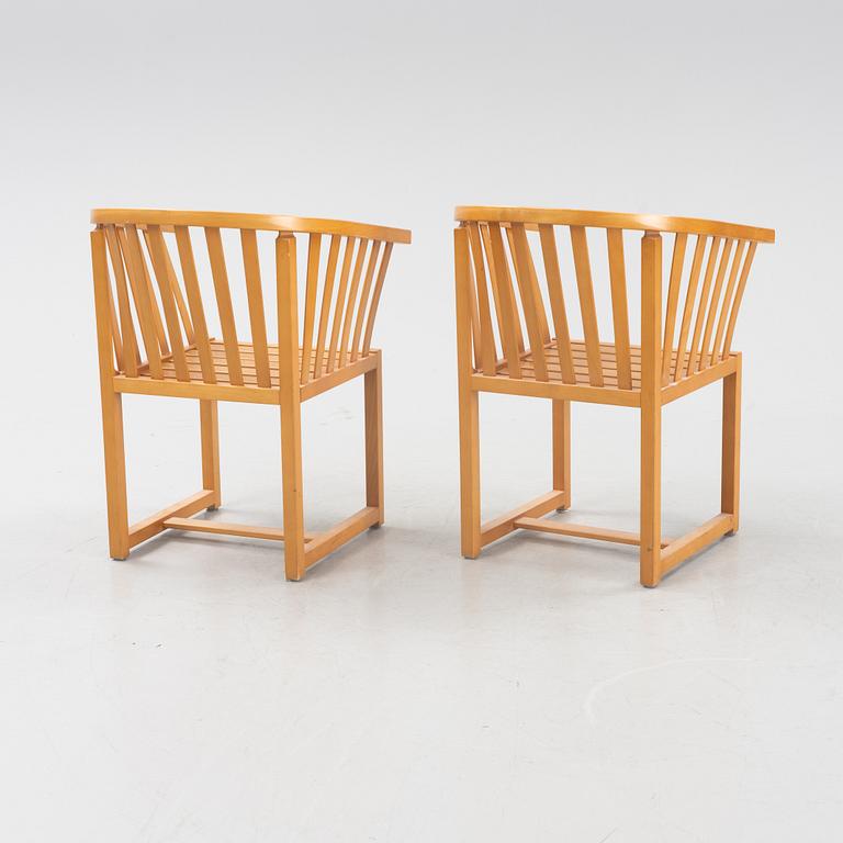 Åke Axelsson, karmstolar, 5 st, "Vaxholmaren", Gärsnäs, 1997.