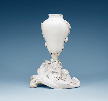 740. A Swedish Marieberg faience vase. Period of Berthevins, dated 1/2-(17)69.