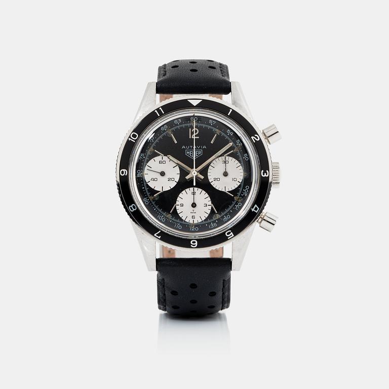 HEUER, Autavia, chronograph, "Special order Tachymeter Dial".