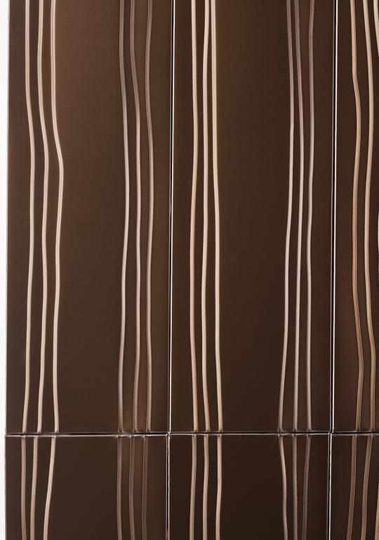 David Taylor, a unique wall relief,  "River", Studio Mellösaverken, Sweden 2022.