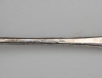 PARTI BESTICK, 31 delar, silver, bla GAB, Stockholm, 1927. Total vikt 992 gram.