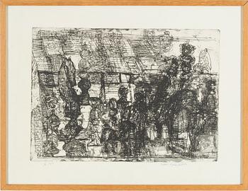 STAFFAN HALLSTRÖM, litography, signed and numbered 8/30.
