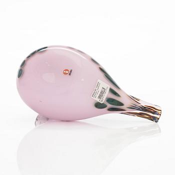 Oiva Toikka, A glassbird 'Rubirosa', Unique Days spring 2008, signed O. Toikka Nuutajärvi.