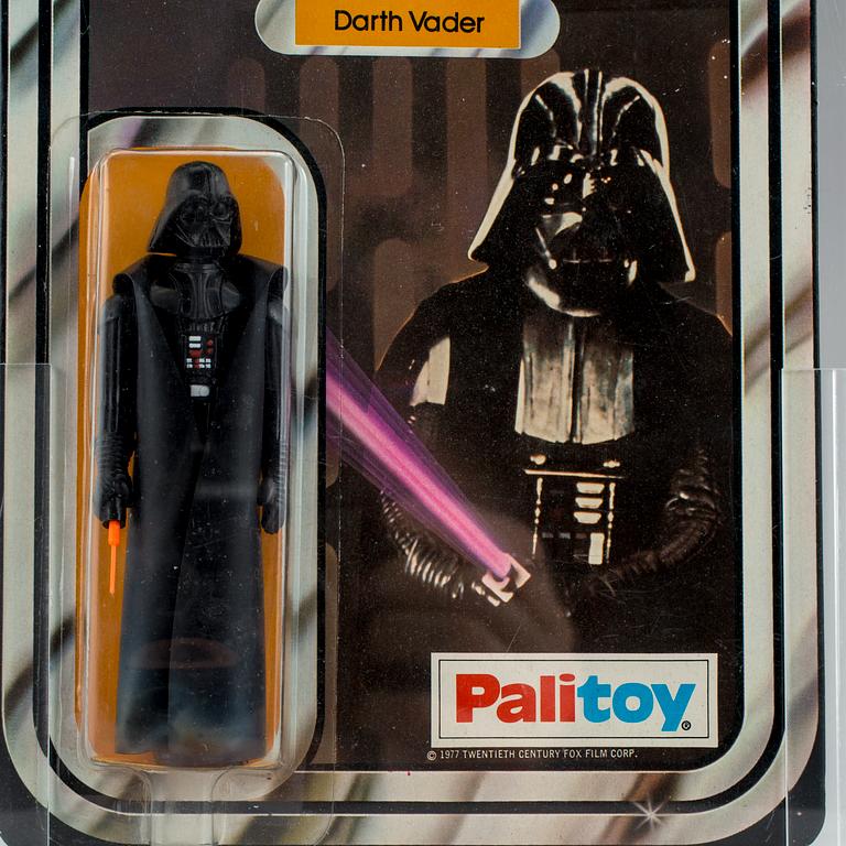 STAR WARS, Darth Vader 12 back, AFA85 NM+, Palitoy 1978.