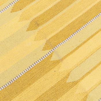 A machine made carpet,  ”Skyttelgång”,  possibly by Ingrid Dessau, ca 290 x 193 cm.