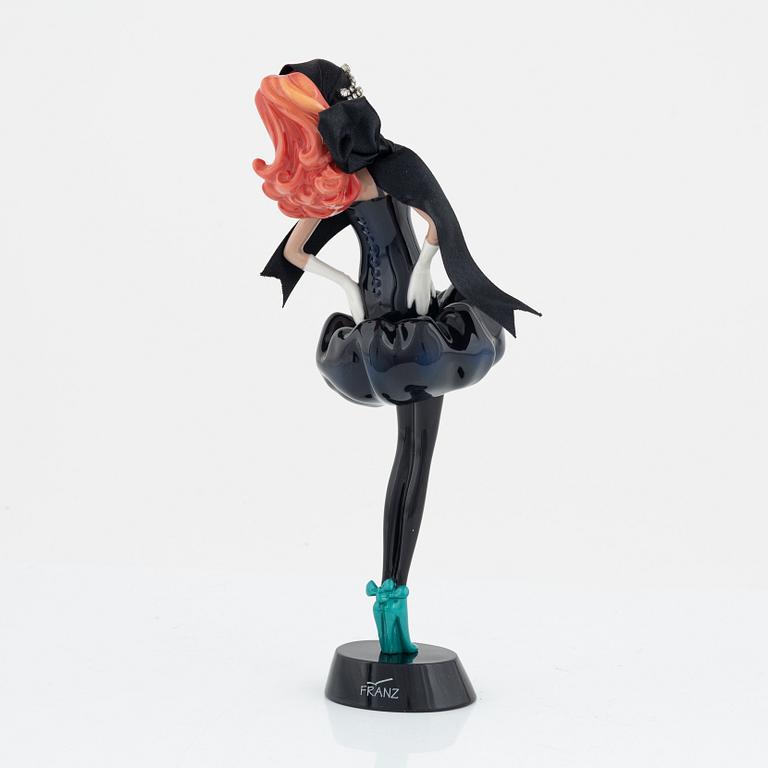 Lanvin, a porcelain figurine, 'Miss Lanvin 2', Franz, Limited Edition No. 033/800, 2007.