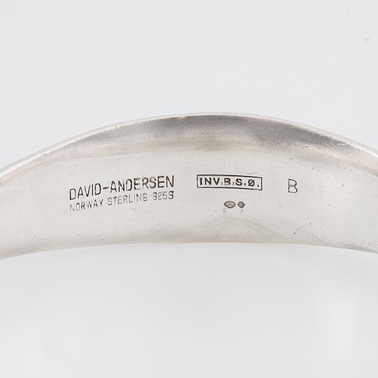 David Andersen Norway, bangle, sterlingsilver.