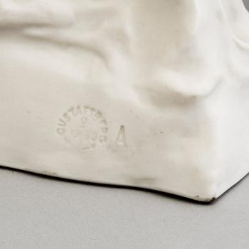 FOUR PARIAN FIGURES, Gustafsberg, ca 1900.