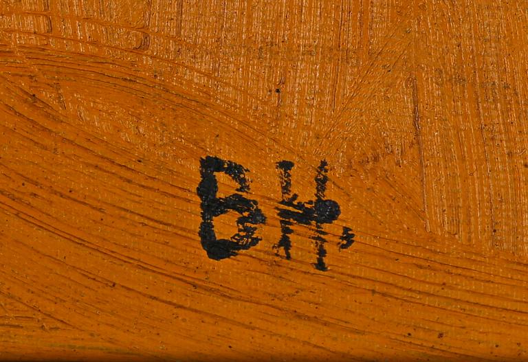 BRITA HANSSON, olja på duk, monogramsignerad.