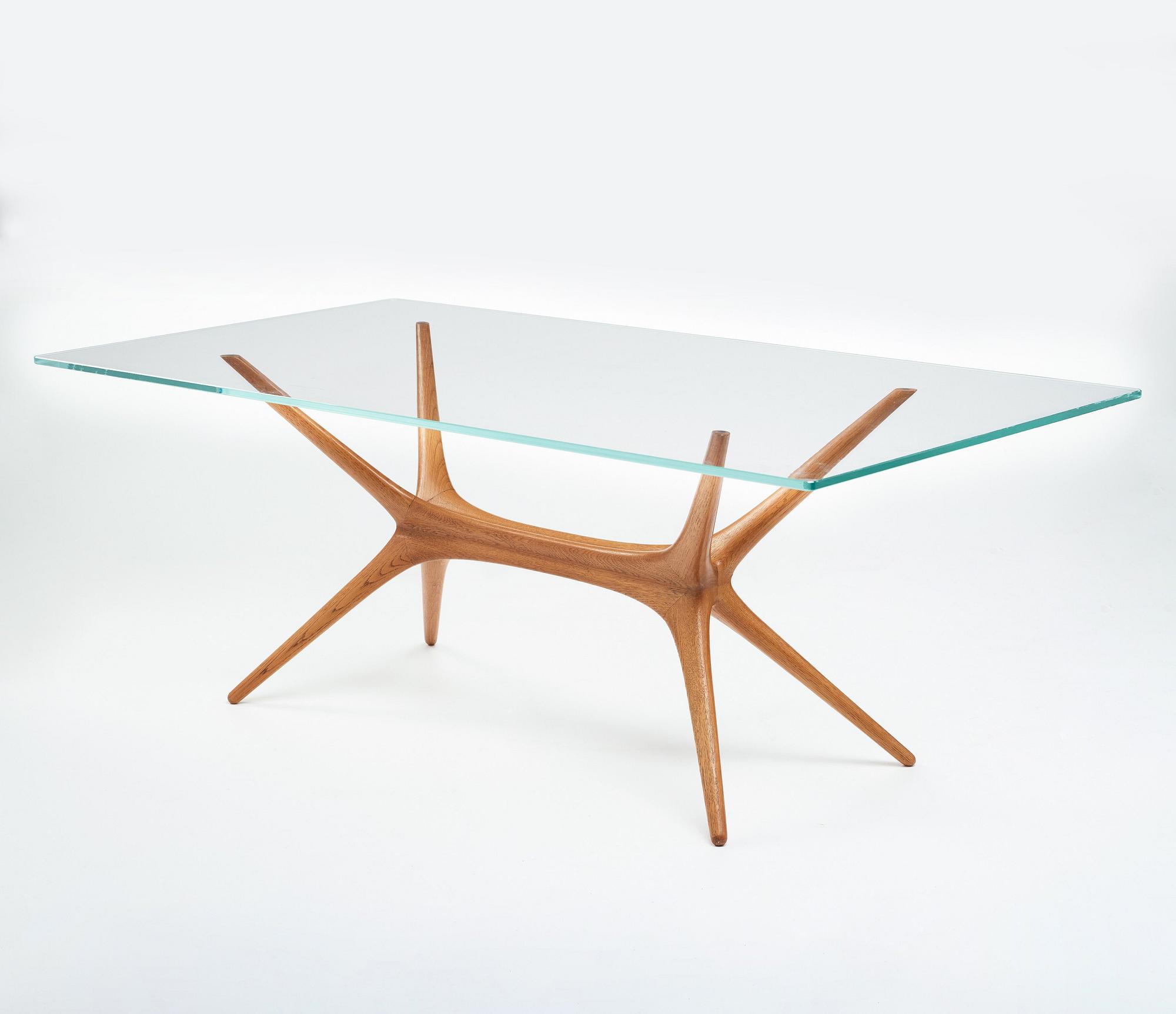 Tapio Wirkkala, bord, "X-leg table", Asko, Finland.