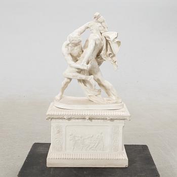 Johan Peter Molin, after, "Belt buckle" Gustavsberg parian around 1900.