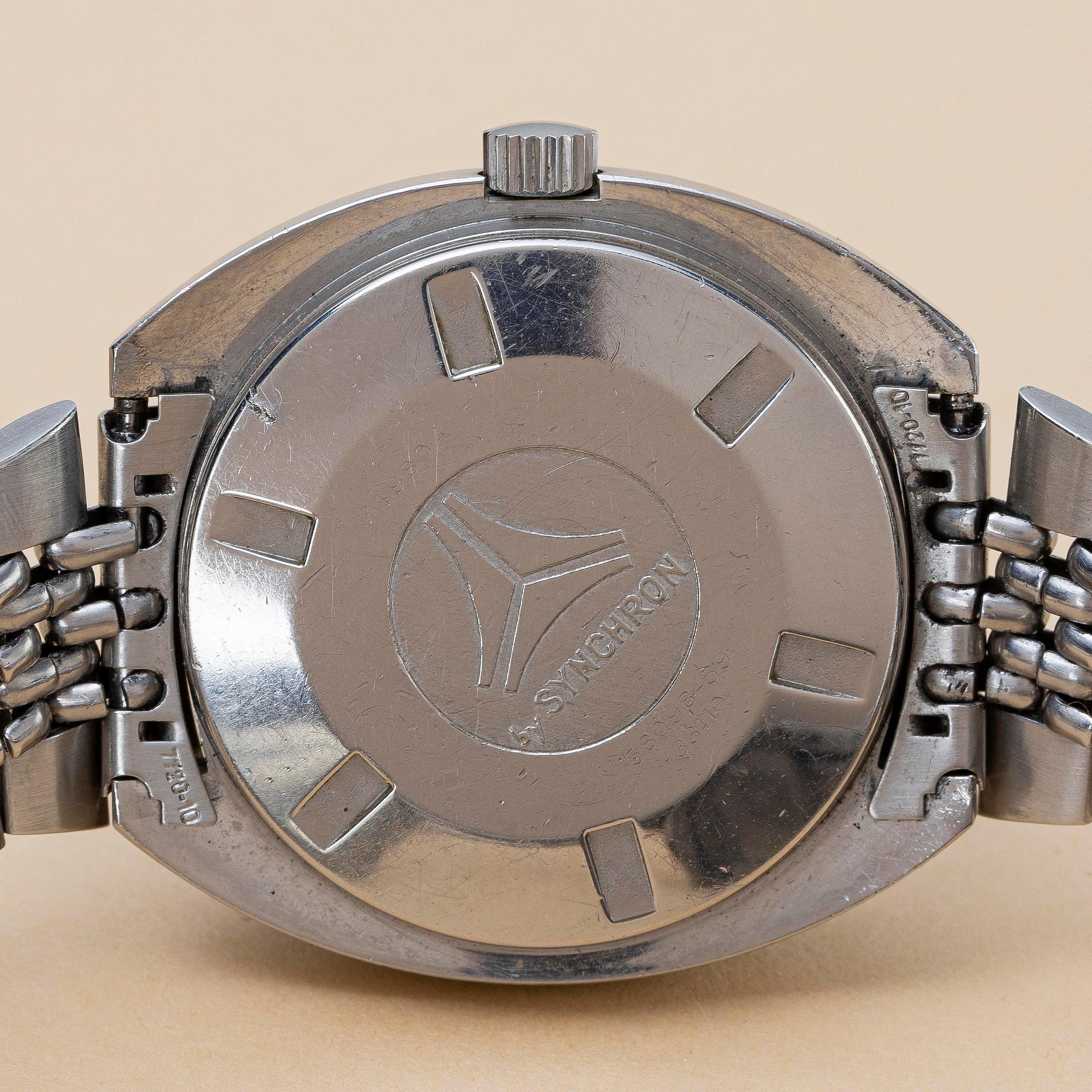 Doxa, by Synchron, SUB 300T, Divingstar, Sharkhunter, ca 1970.