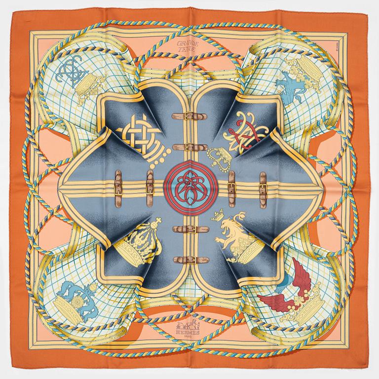 Hermès, scarf "Grand tenue".