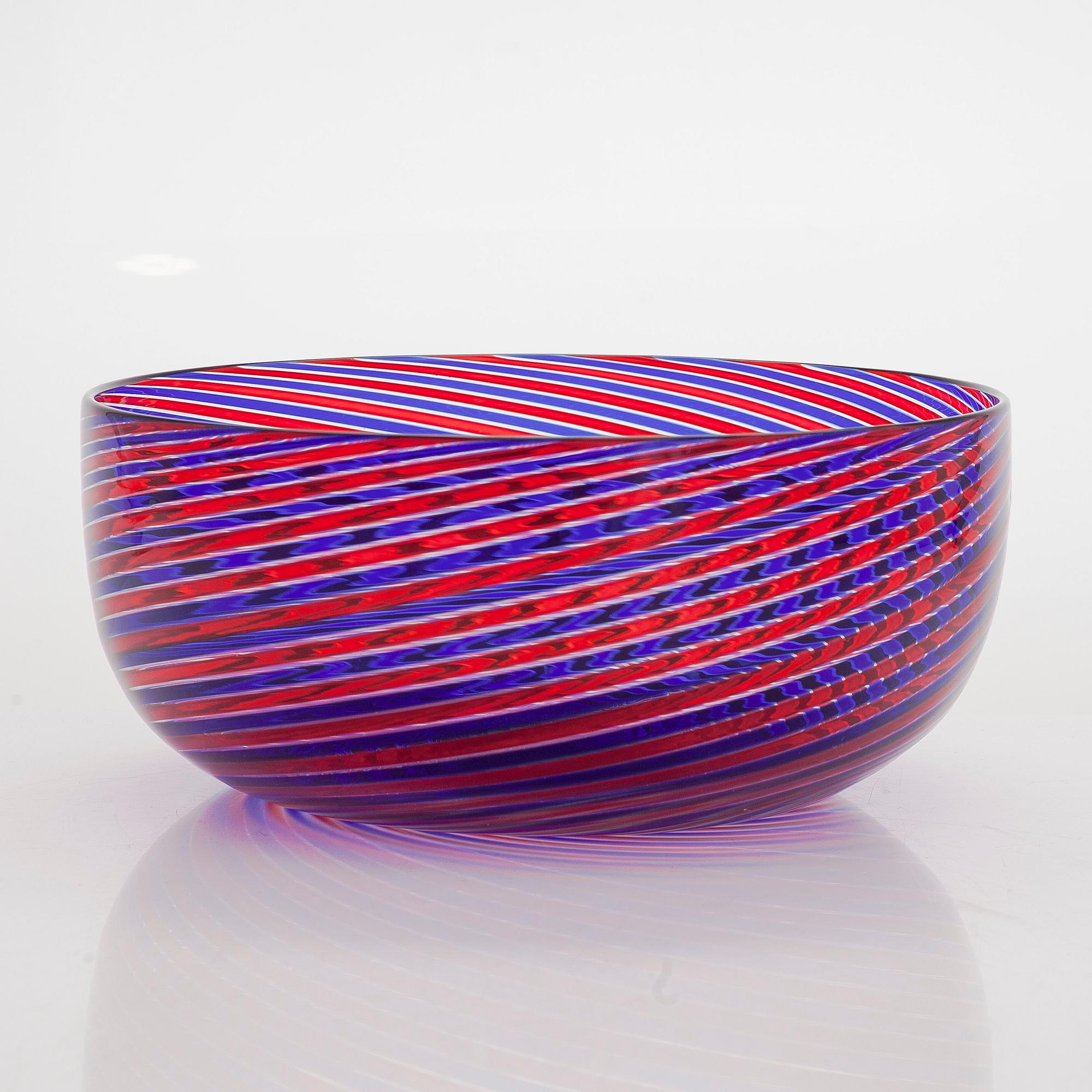 Venini, skål, Murano, Italien, 1997.