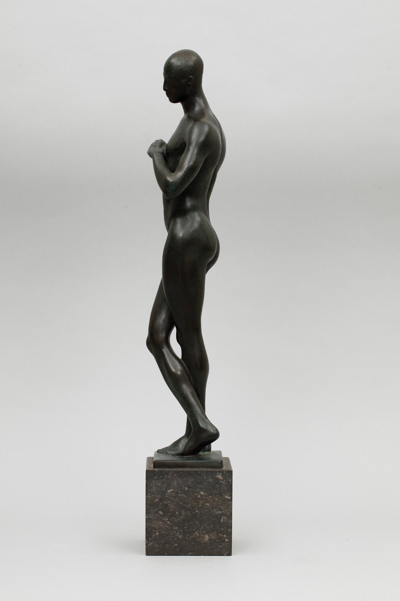 JOHANNES C. BJERG, brons, sign och dat 1914-1915.