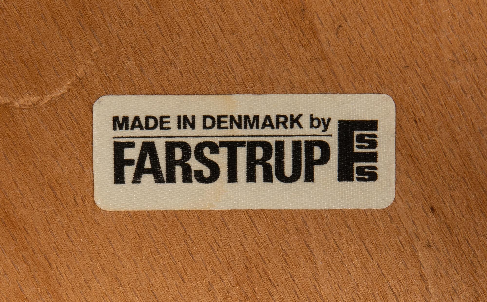 Chairs, 4 pcs, Farstrup, Denmark 1960s.