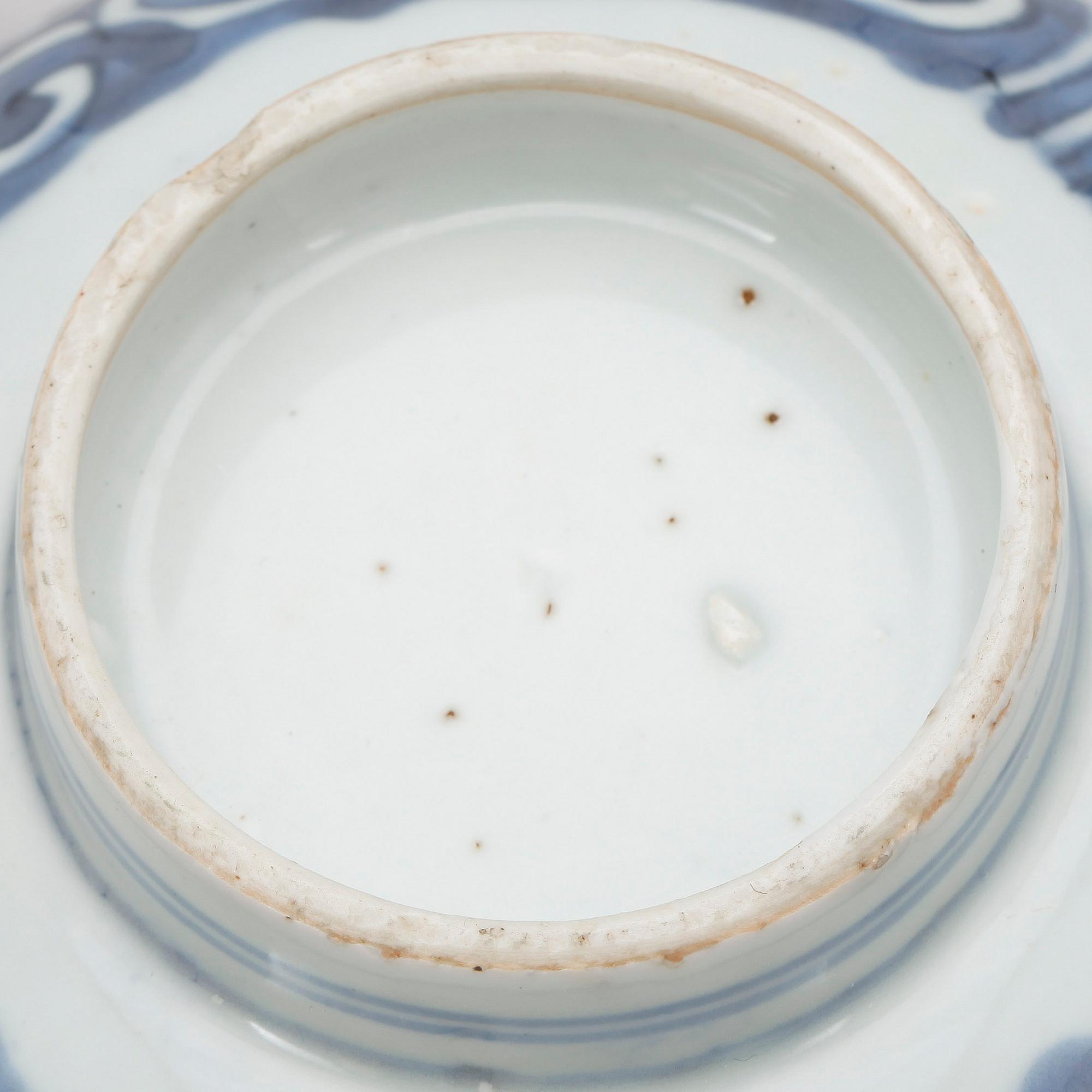 SKÅL, porslin, Kina, Qingdynastin, 1600-tal.