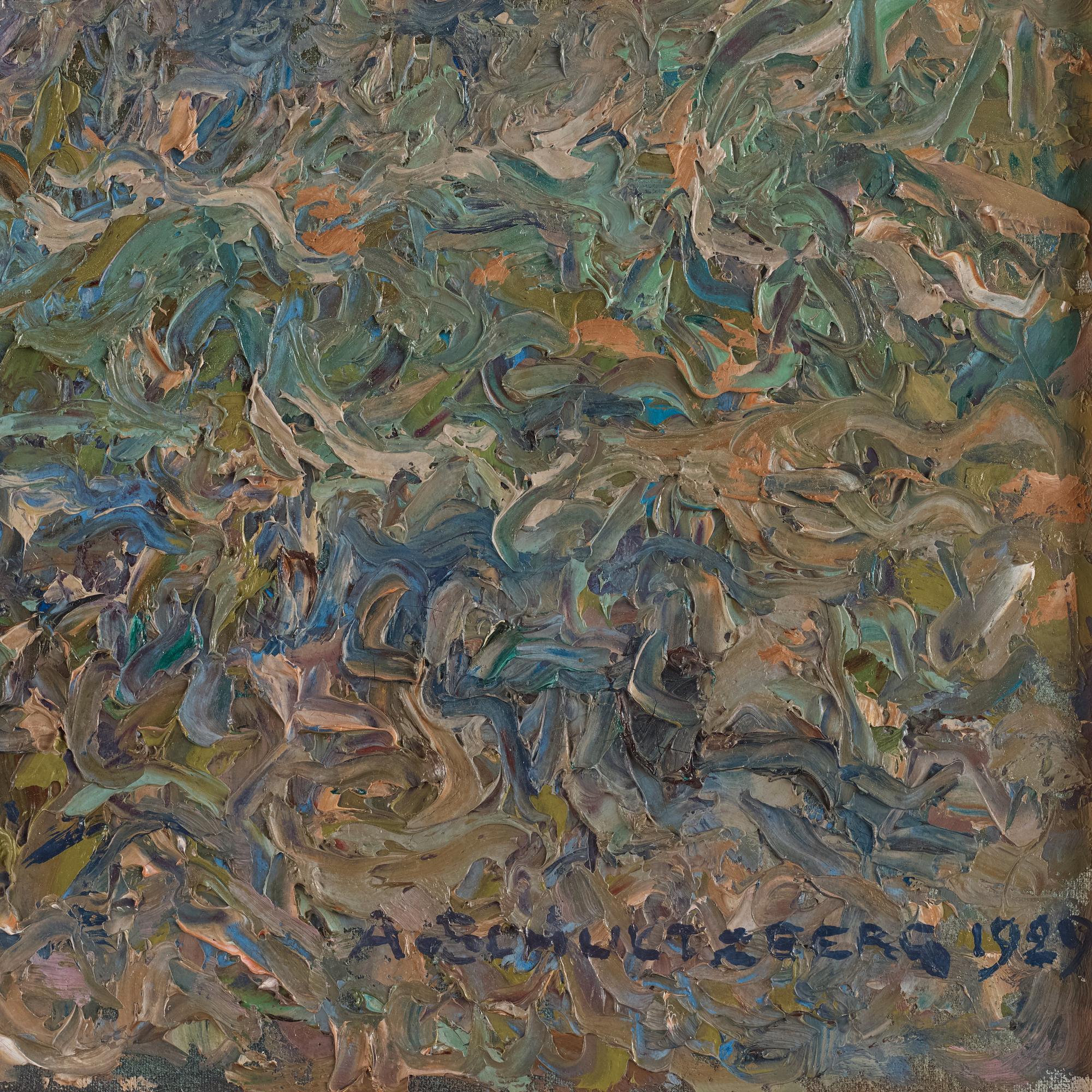 Anshelm Schultzberg, ”Motiv från Parkudden, Djurgården”.