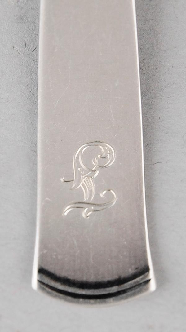 KAFFESKEDAR, 15 st, silver, modell Rosenholm. Vikt ca 228 g.