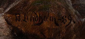 BERNDT LINDHOLM, ÅLANDSKAP.