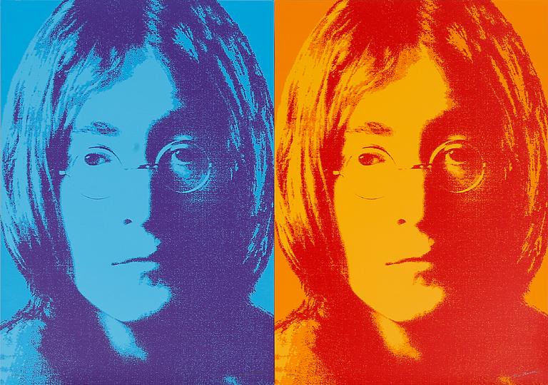 TOM MOORE, 2 st, silkscreentryck, signerade och numrerade 122/490 samt 118/490.