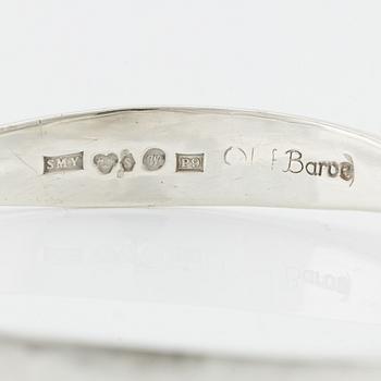 Olov Barve bracelet silver, Malmö 1965.