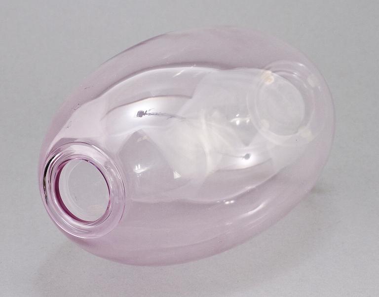 VAS, glas, Edward Hald, Orrefors, 1973.