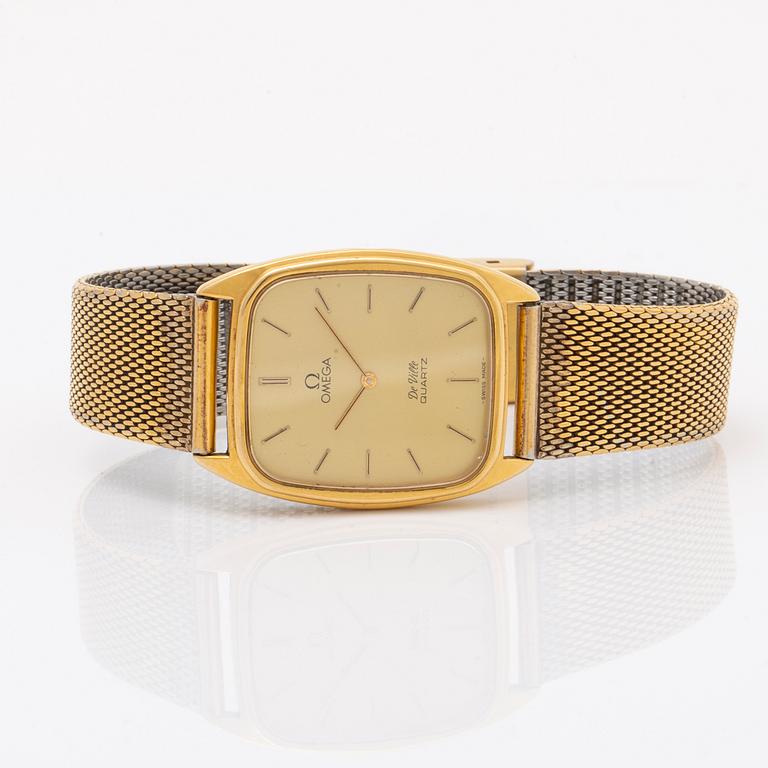 OMEGA, De Ville, wristwatch, 28,5 x 30,5 (37,5) mm.