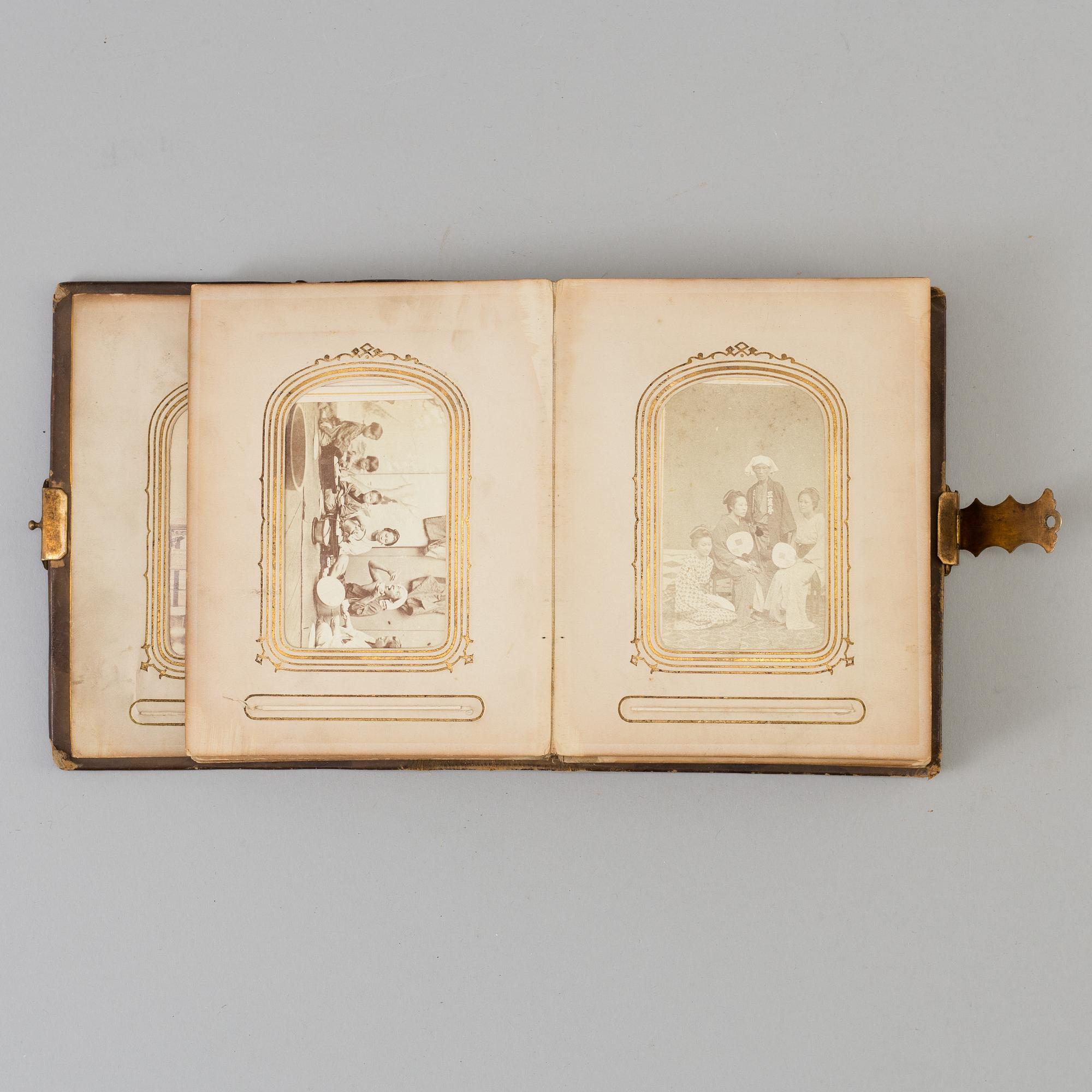 A photo album, Japan, Meiji (1868-1912).