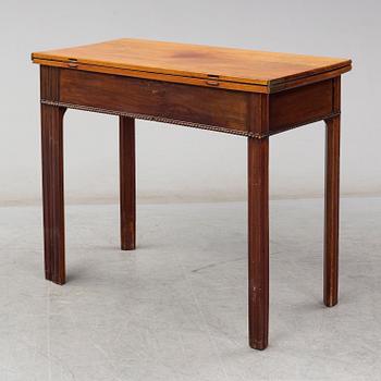 A Swedish late gustavian games table, late 18th century.