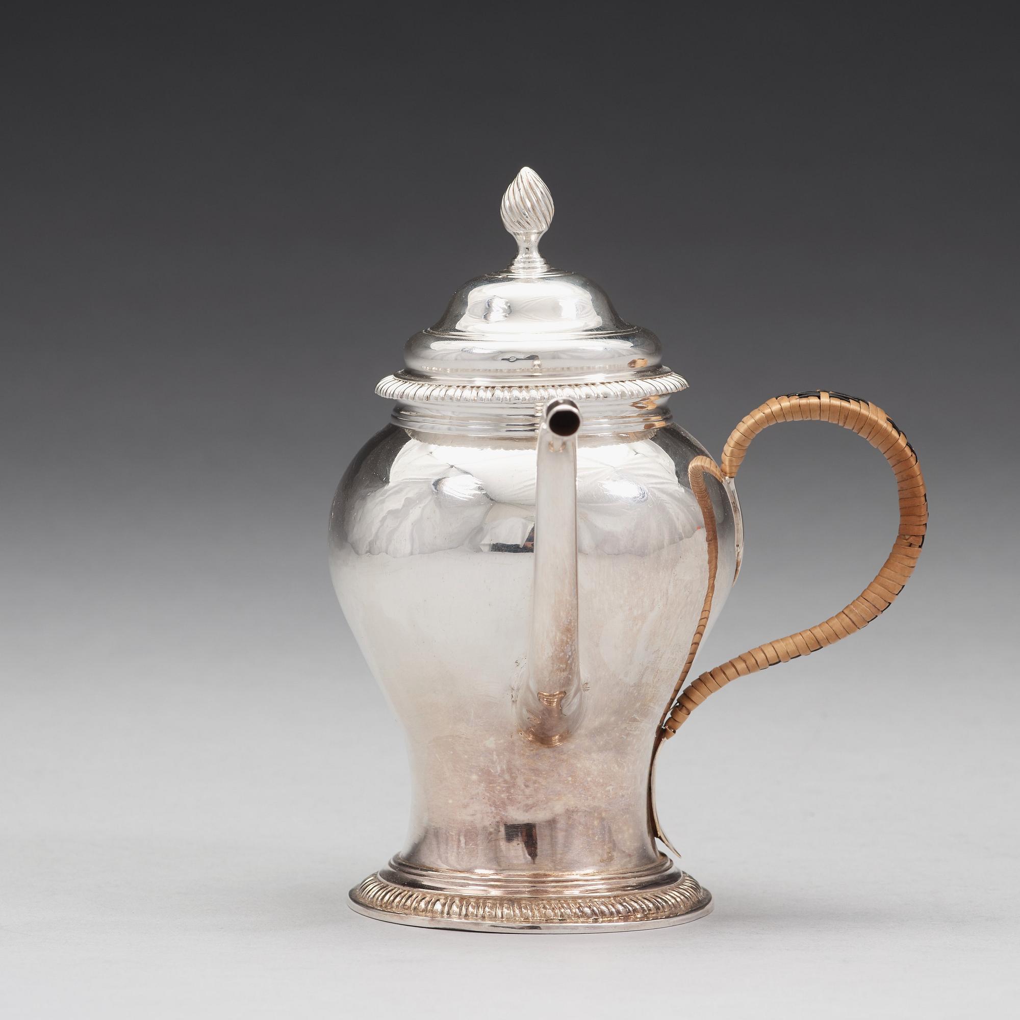 Emick Romer, argyle/skykanna, silver, London 1770.