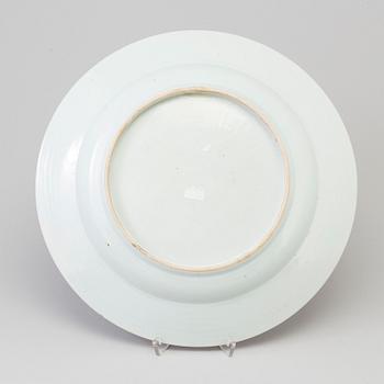 FAT, kompaniporslin. Qingdynastin, Qianlong (1736-95).