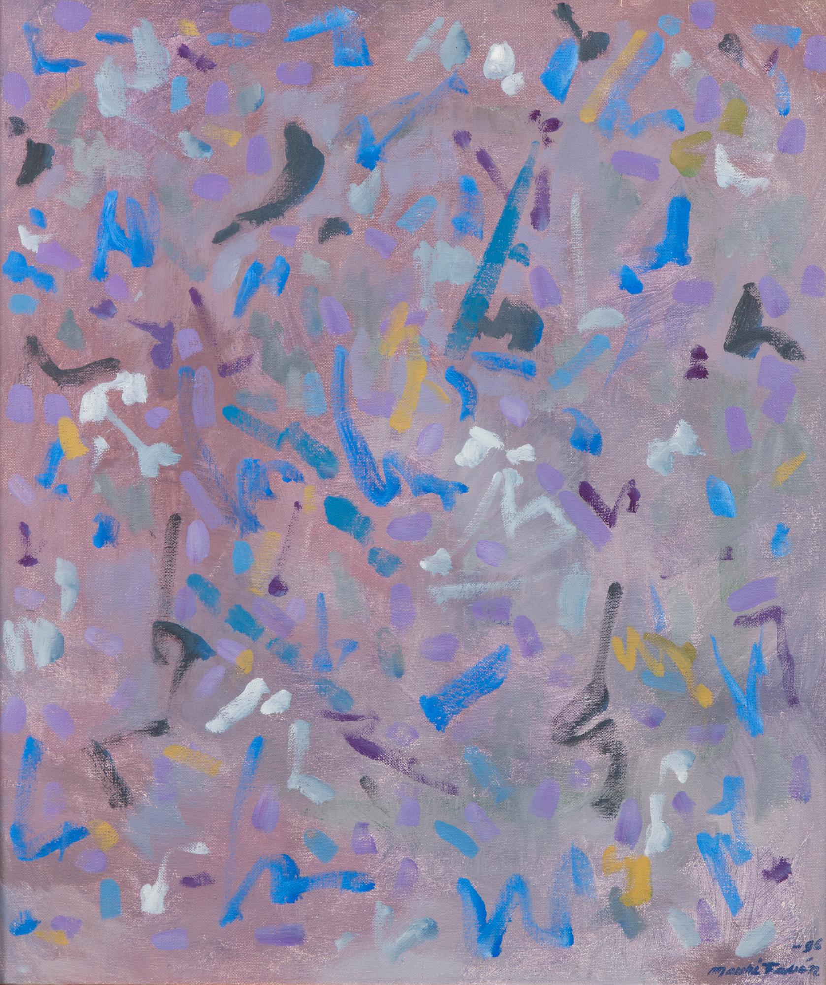 MAURI FAVÉN, tempera kankaalle, signeerattu ja päivätty -96.