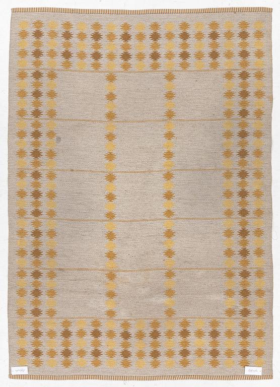 Ingrid Dessau, matta, dubbelvävd, sigerad ID, ca 228 x 160 cm.