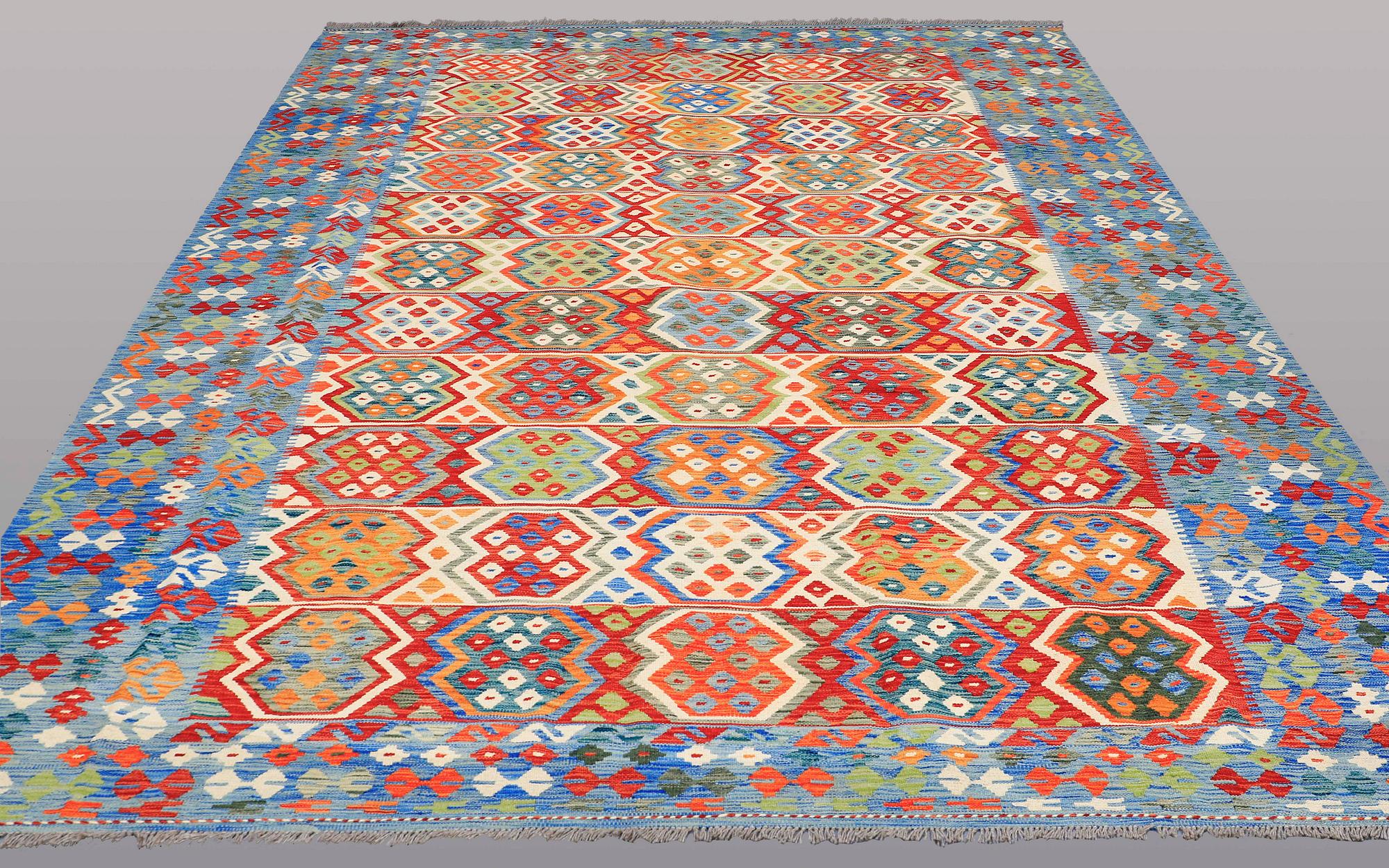 A carpet, Kilim, ca 353 x 247 cm.