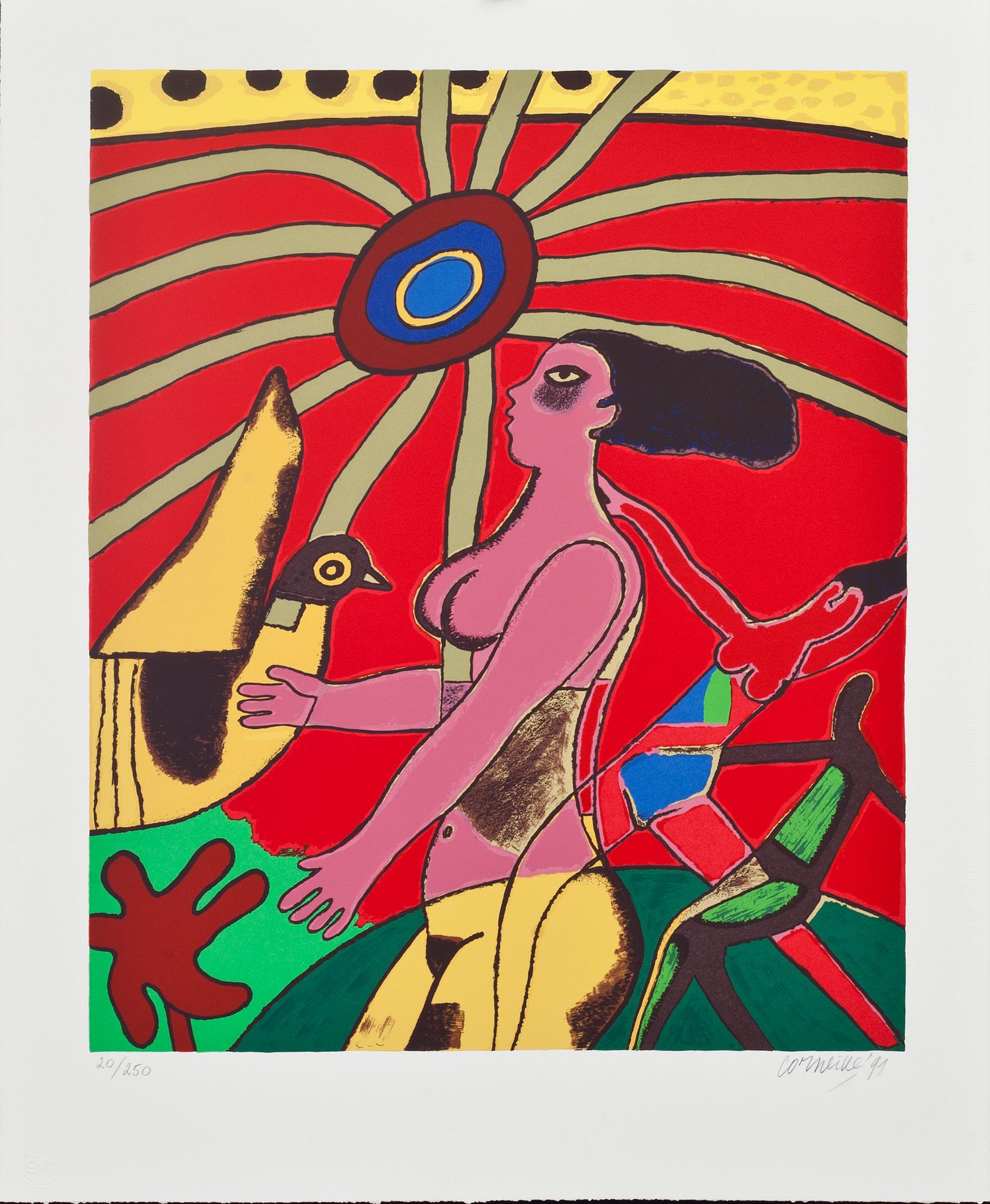 BEVERLOO CORNEILLE, färgserigrafi, signerad och numrerad 20/250.