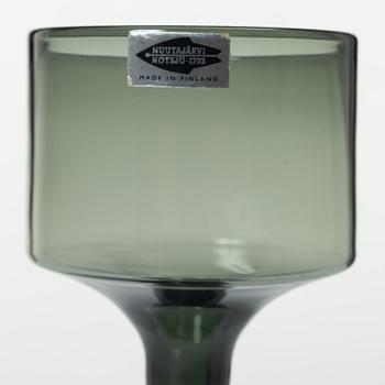 Vaser, 8 delar, Kaj Franck, Nanny Still, Oiva Toikka, Nuutajärvi Notsjö, Finland.