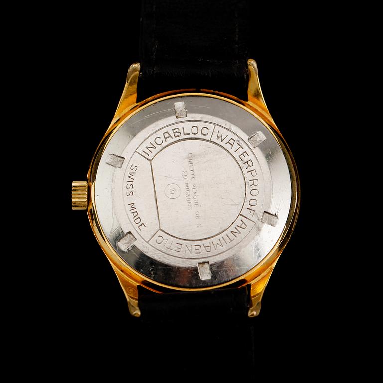 ARMBANDSUR, doublé, Piaget, 1950-tal, manuell.