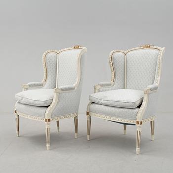 BERGERER, ett par. Louis XVI-stil. 1900-tal.