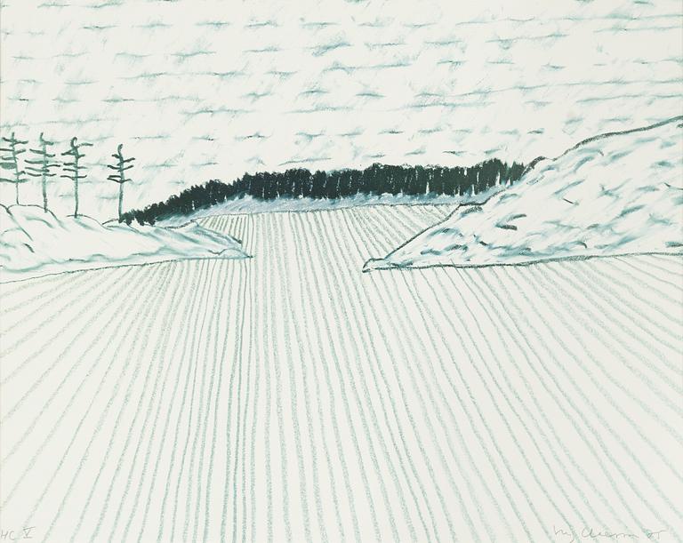 Slas (Stig Claesson), View over Farmland.